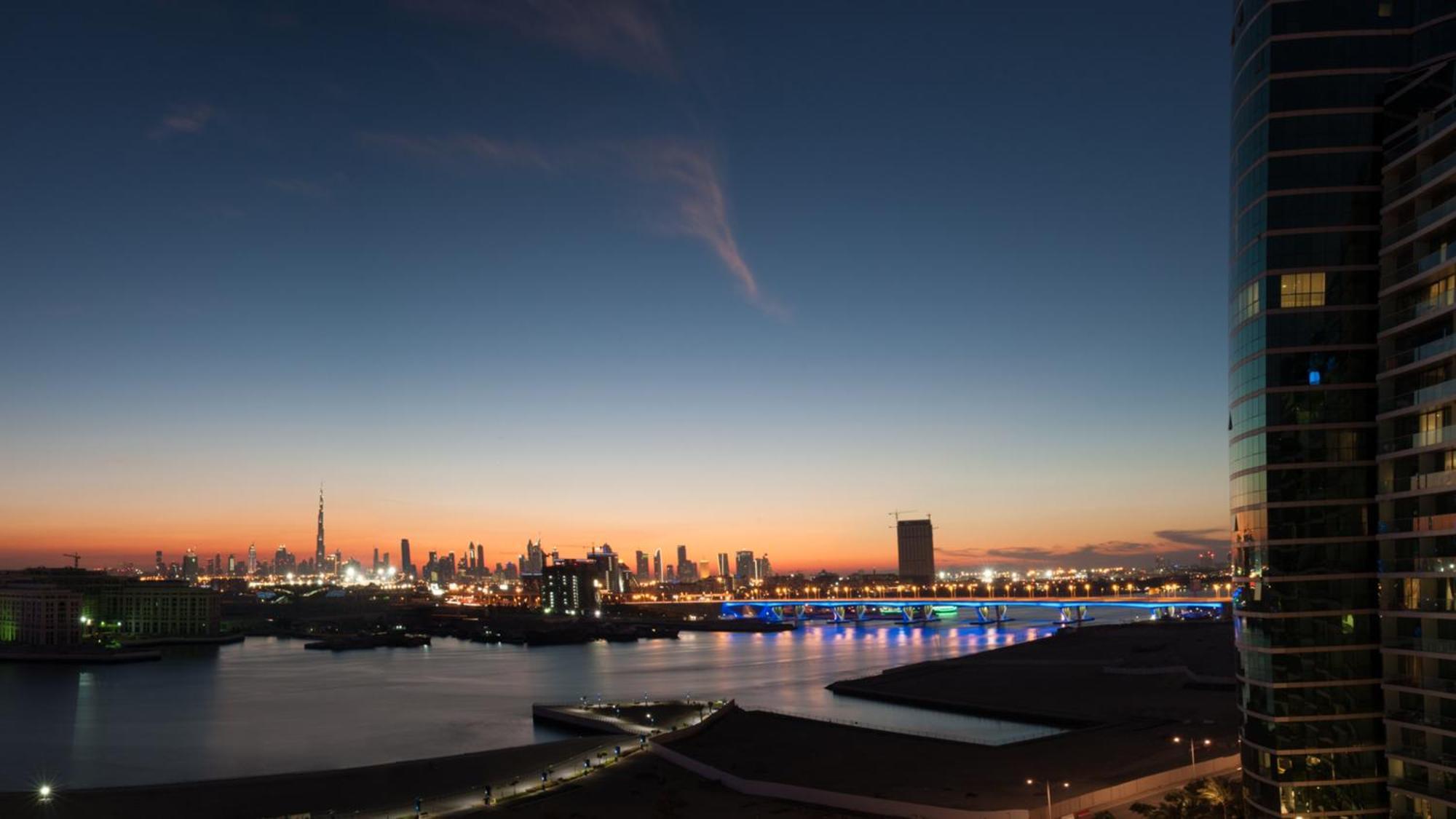 Intercontinental Residence Suites Dubai Festival City By Ihg Exteriér fotografie View of the city from the Marina